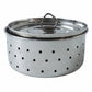 Stainless Steel Paneer Maker Mould With Lid For Cheese And Tofu Press (1 Pc)