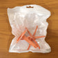Orange 360 Rotating Wall Mounted Kitchen Utensils Hook Stand (1 Pc)