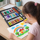 150 Piece Complete Art And Drawing Color Kit