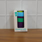 Reusable Colorful Travel Mug With Secure Silicone Lid (1 Pc 400 Ml)