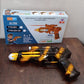 TTG LED Laser Gun Toy – Battery Operated Space Blaster Flashing Lights & (1 Set)