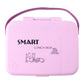 Smart Leak Proof Lunch Box With 3 Compartments And Spoon Set (1 Set)
