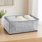 Foldable Cloth Organizer Basket Fabric Storage Box For Clothes Toys (1 Pc)
