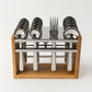 Apex Premium Stainless Steel Cutlery Set (24 Pc)