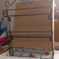 Big Wall Mounted Iron Wall Shelf with 3 Storage Racks for Kitchen