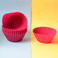 Silicone Cup Cake Mould (10 Pcs Set)
