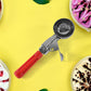 Apex Ice Cream Scoop  70 Ml Stainless Steel Head With Ergonomic Handle (1 Pc)