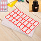 Multipurpose Writable Blank Label Sticker Sheets (50 Sheet)