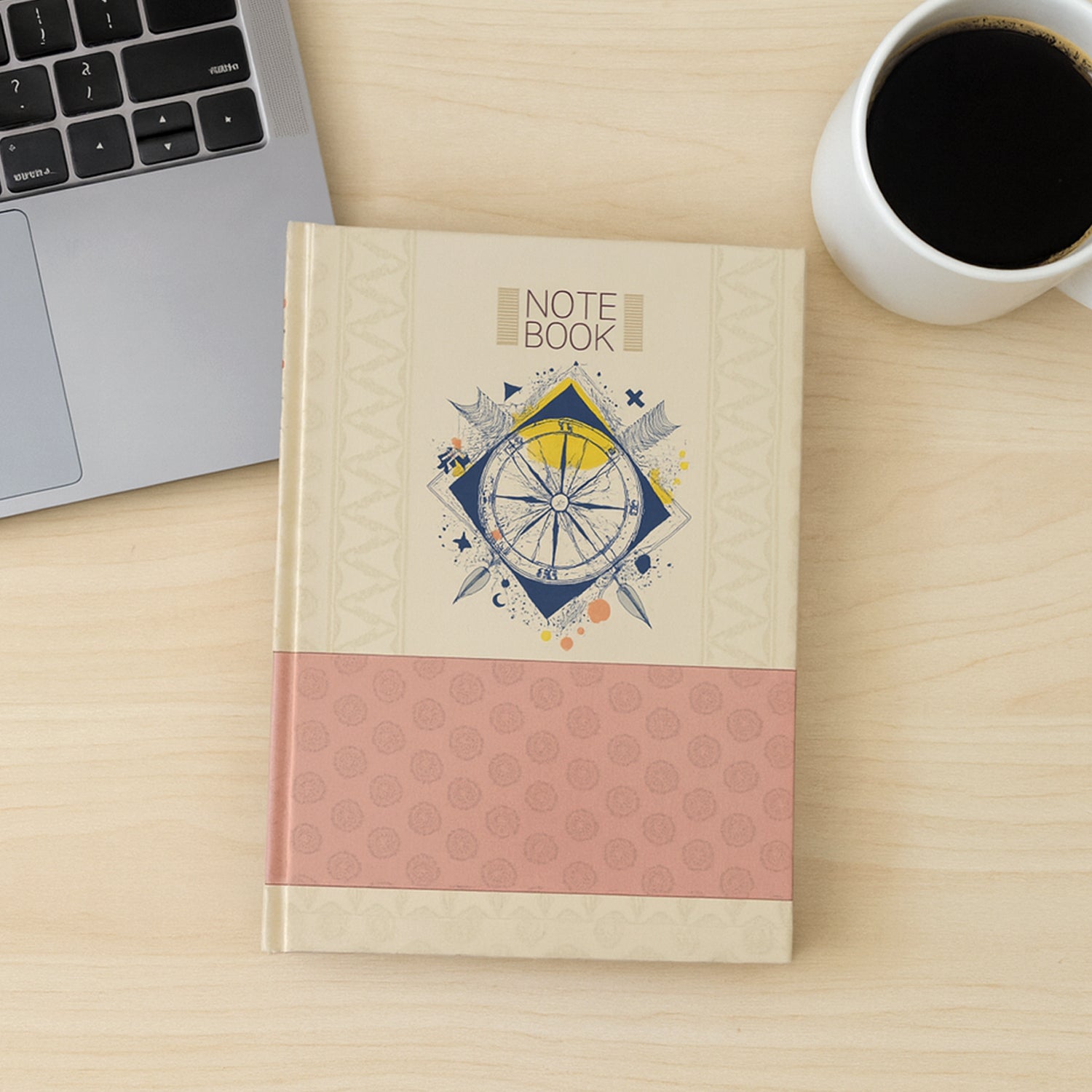 Hardbound Diary  Notebook (1 Pc  100 Pages  240x180mm)