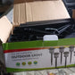 Pack of 6 solar pathway lights for garden, waterproof LED lights