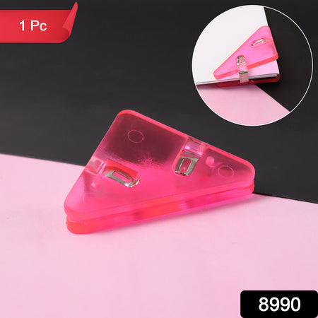 Triangle Paper Clips  Small Corner Clips For Paper Document Clip (1 Pc)