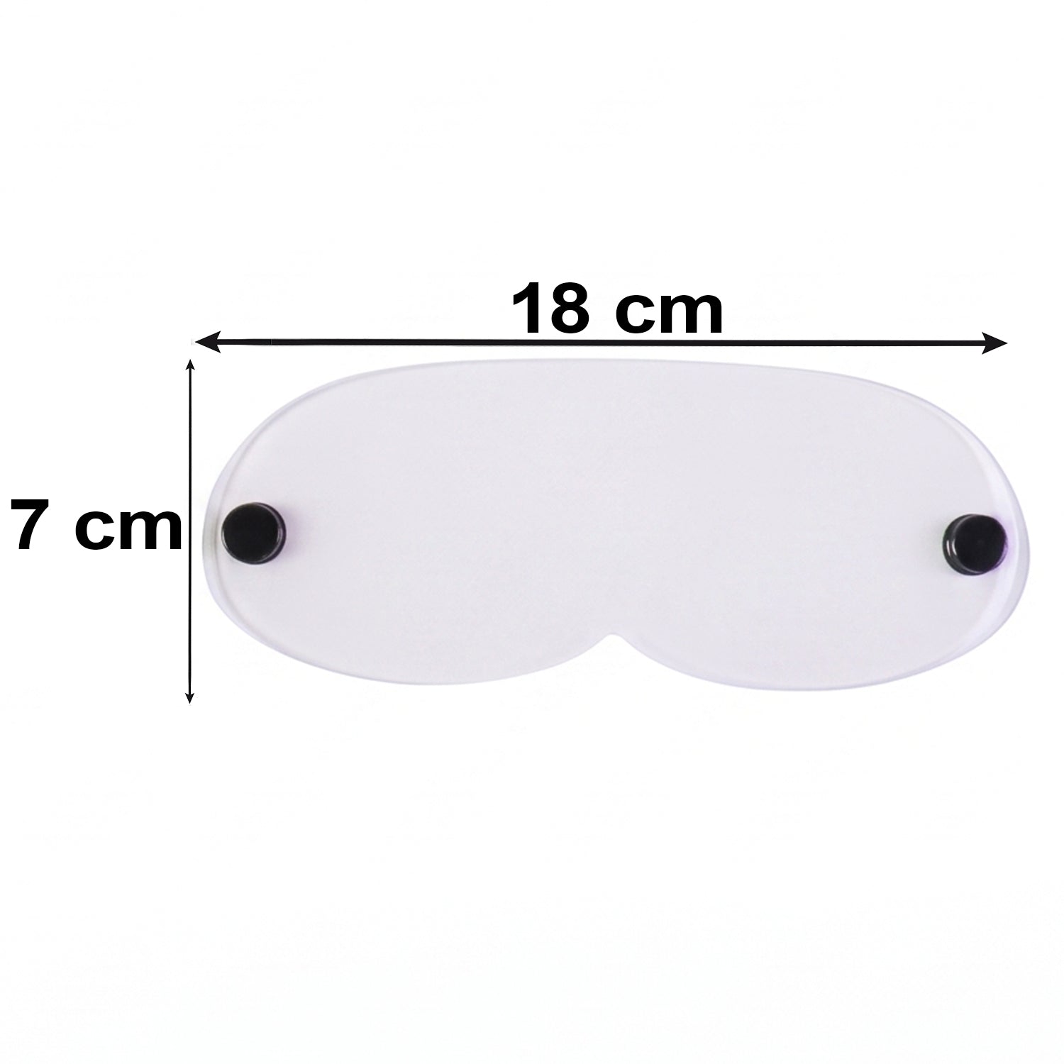 Reusable Soft Cloth Face Mask With Transparent Eye Shield For Outdoor Use (1 Pc)