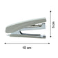 Kangaro Hd-10d Professional Metal Stapler For Office School And Home Use (1 Pc)