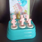 6 Cavity Popsicle Molds Plastic Giraffe Shape Ice Moulds (1 Pc)