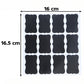 Fancy Shape Chalkboard Sticker Labels With Marker Pen Jar Labels (1 Set)