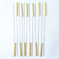 Stainless Steel Bbq Skewers With Wooden Handle (12 Pc)