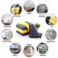 Car Cleaning Kit Combo – Long Retractable Car Duster, Mini Interior Clean Soft Brush, Multipurpose AC Vent Cleaner Brush & 40x30 cm Microfiber Cloth – Complete Car Cleaning Set (Pack of 4)