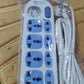 Heavy Duty Multi 8 Socket Extension Board (1 Pc)