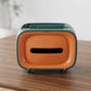Plastic Desktop Tissue Storage Box With Top Organizer For Home And Office (1 Pc)