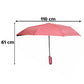 Portable Windproof Travel Umbrella  Compact And Durable For Rain And Sun