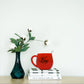 4764 King  Queen Printed Couple Matching Coffeetea Plastic Coffee Mug (300ml Set Of 2)