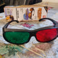 8774 Uv Protected Round Sunglasses 3d Classic Sunglasses For Men  Women Lightweight Both Outdoor And Indoor Use (1 Pc )
