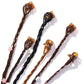 Kids Hair Braid Extensions with Clips | Fun Party Hair Accessories Pack of 6 (Color may vary)
