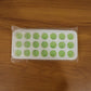 21 Grid Plastic Round Pop Ice Cube Tray With Lid (1 Pc)