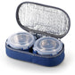 Ganesh Neo Twin 400 Lunch Box Set With Insulated Carry Bag (1 Set)