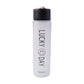Premium Frosted Glass Water Bottle With Leak Proof Lid (350 Ml)