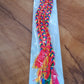 Traditional Multicolor Braided Hair Extension with Tassels