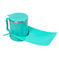 2851 Snacks Tray  Inside Steel Cup 350ml Break Time Tray For Kids  Home Use