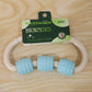 Handheld 3 Roller Body Massager Ring For Muscle Relaxation Arms And Legs (1 Pc)