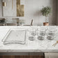 Premium Glass Serving Set (6 Glass With 1 Tray)