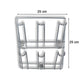 Wall-mounted Stainless-steel Cup  Mug Holder Rack (25 X 25 Cm 1 Pc)