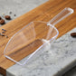Multipurpose Plastic Scoop Set Clear Flour Coffee Sugar Grain Scoops (3 Pc Set)