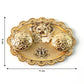 Ganesh Embossed Rolichawal Kumkum Chopra - (1 Pc)