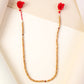 Sandalwood Mala With Rudraksha Beads Chandan Japa Mala For Puja And Wear (1 Pc)