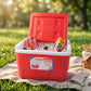 Heavy Duty Insulated Ice Box (1 Pc Red  3ltr)