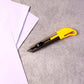 Heavy-duty Stainless Steel Body Utility Cutter Knife (1 Pc  With 2 Extra Blade)