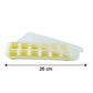 24 Grid Pop Up Ice Cube Tray Set With Lid (2 Pc Set)