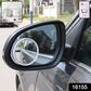 Wide Angle Blind Spot Mirror Round Convex Hd Stick On Car Side Mirror (2 Pc Set)