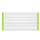 Foldable roll-up dish drying rack for kitchen sink