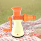 Apex Manual Carrot And Fruit Juicer  Heavy-duty (1 Pc With Glass)