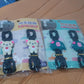 Multi-Purpose Car Seat Headrest Hooks (Mix Design / 2 Pc Set)