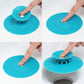 Flexible Silicone Sink Drain Cover  Hair Catcher Strainer (1 Pc)