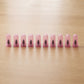 Car  Biketire Puncture Repair Nail Screw (10 Pc Pink)