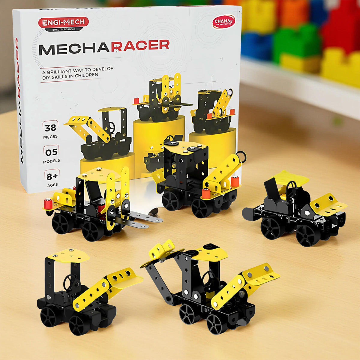 Aditi Stem Educational Mecha Racer Diy Construction Kit