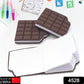 4528 Small Chocolate Scented Diary Memo Notebook In Rectangular Chocolate Bite Shape With Original Chocolate Smell Personal Pocket Diary With Plain Pages For Kids