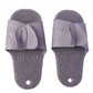 Massage Bath Slippers With Foot Scrubbing Bristles For Daily Bathroom Use (1 Pair)